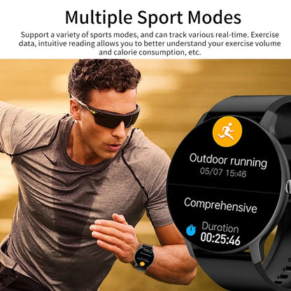 Smart Watch unisex, Full Touch Screen, Sport Fitness Watch, IP67 Waterproof Bluetooth For Android IOS Smartwatch