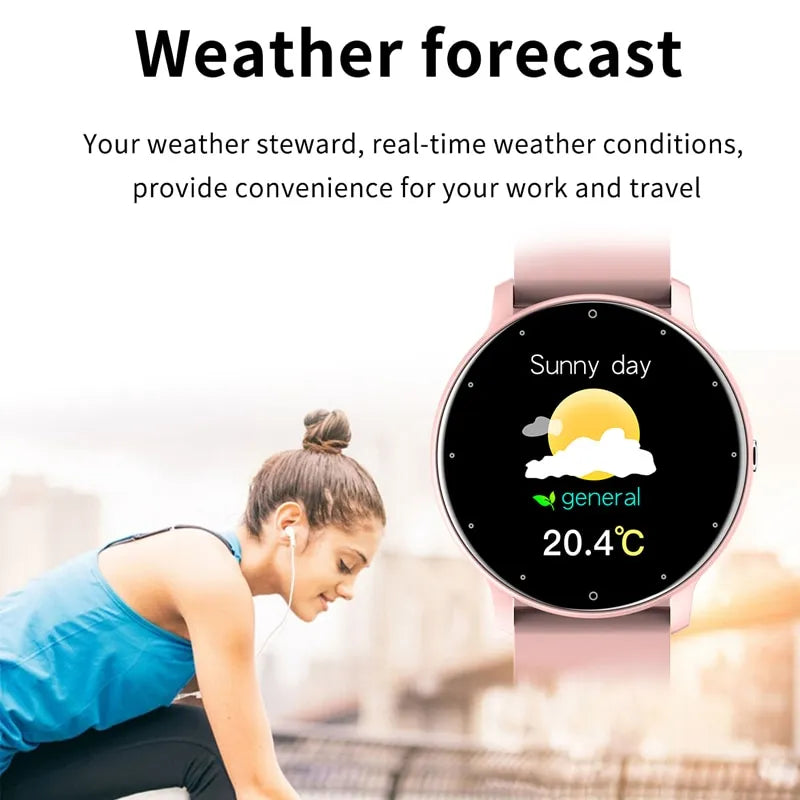 Smart Watch unisex, Full Touch Screen, Sport Fitness Watch, IP67 Waterproof Bluetooth For Android IOS Smartwatch